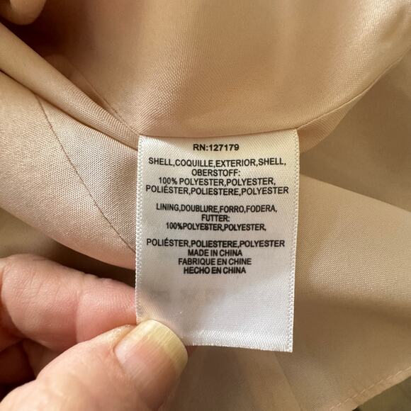 Jenny Yoo Strapless Mini Prom A Line Chaffon Dress Size 4 - Picture 8 of 13